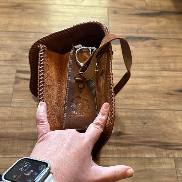 Thunderbird VINTAGE Hand Tooled Western Bag NWT - Picture 8 of 15